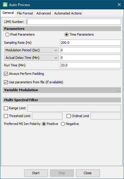 Auto Processing