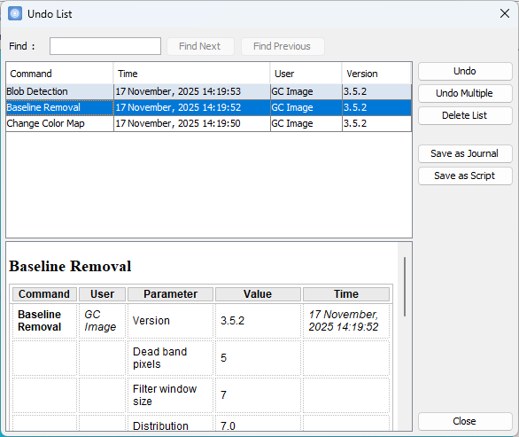 Edit - List Operations